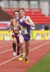 Liam Emmett (Durham) Junior Boys 1500 metres, 2011 Aviva English Schools' 81st Track and Field Championships, Gateshead International Stadium